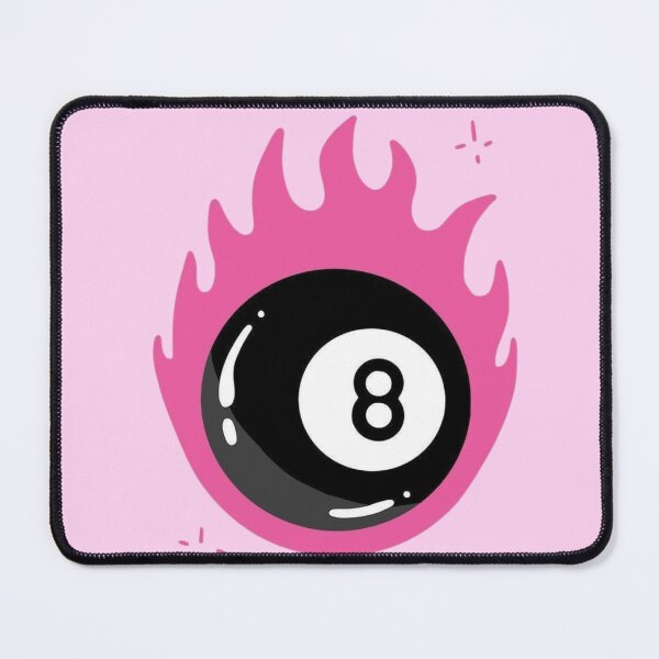 Item preview, 8 Ball Pink Flames designed and sold by Oniyasha.