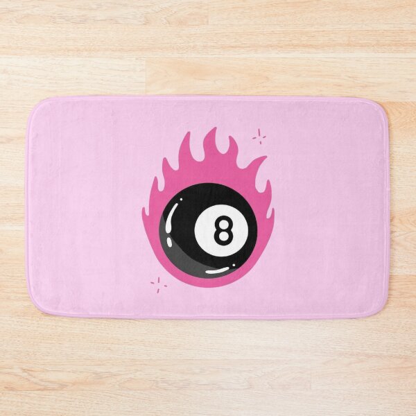 Item preview, 8 Ball Pink Flames designed and sold by Oniyasha.