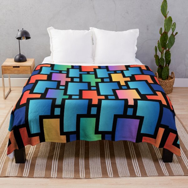 Item preview, Abstract Geometric Gradient Pattern – Modern Color Blocks designed and sold by LMDIGITAL6.