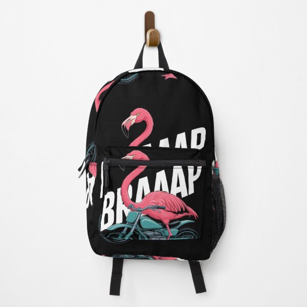 Item preview, Flamingo Riding Dirt Bike Funny Motocross designed and sold by gourpmerzihd.