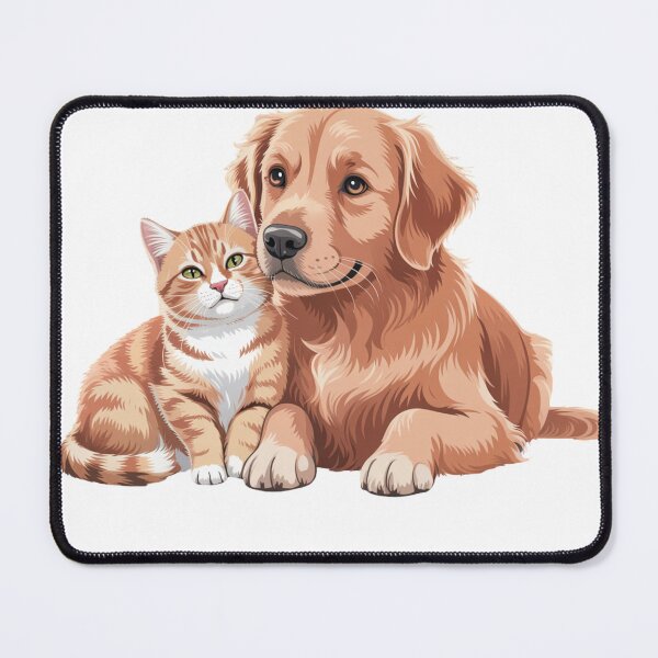 Item preview, Cat and dog love designed and sold by Krzepcia.
