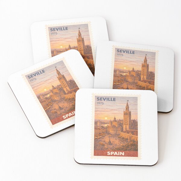 Item preview, Seville Vintage Stamp designed and sold by Wanderstamp.