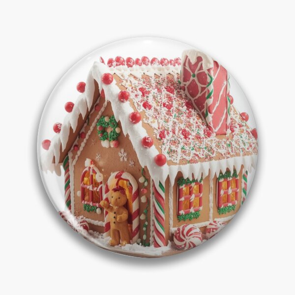 Item preview, Sweet Candy Land Gingerbread House designed and sold by sa-prints.