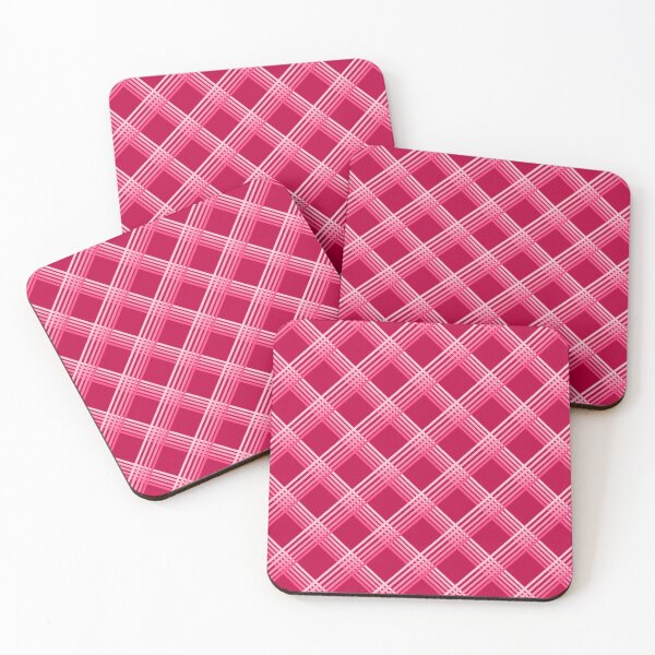 Item preview, Raspberry and Pink Lattice Pattern  designed and sold by JaygiesDesign.