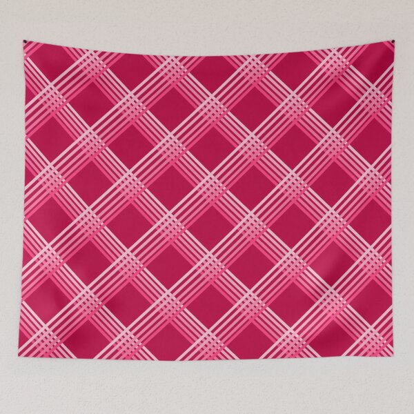 Item preview, Raspberry and Pink Lattice Pattern  designed and sold by JaygiesDesign.
