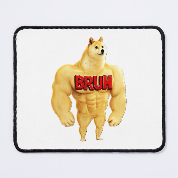Item preview, Swole Doge - Bruh He is Huge! designed and sold by The Art by Rossouw.