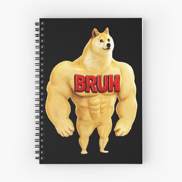 Item preview, Swole Doge - Bruh He is Huge! designed and sold by The Art by Rossouw.