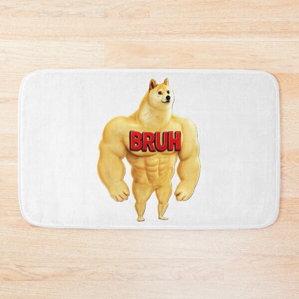Item preview, Swole Doge - Bruh He is Huge! designed and sold by The Art by Rossouw.