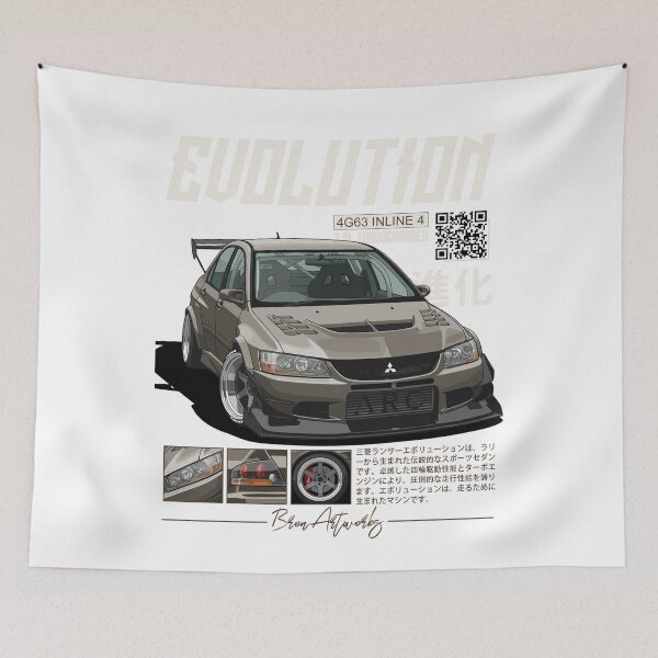 Item preview, Mitsubishi Evo 9 – Stanced Street Performance designed and sold by BronArtworks.