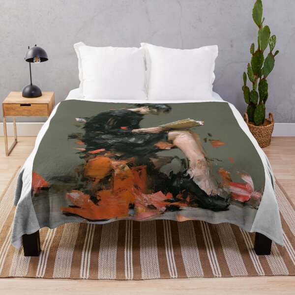 Item preview, Woman Reading Amidst Abstract Elements designed and sold by lautir.