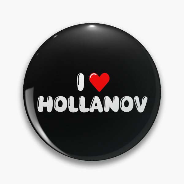 Item preview, I Heart Hollanov - white text designed and sold by palefireart.