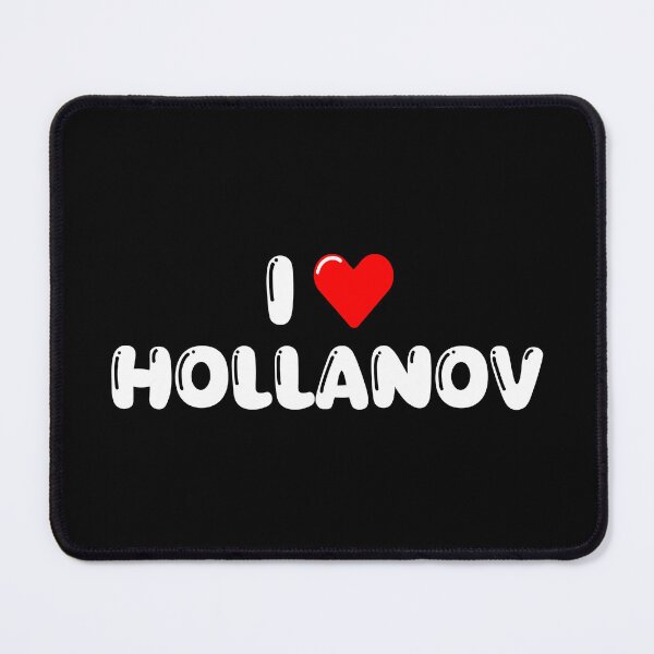 Item preview, I Heart Hollanov - white text designed and sold by palefireart.