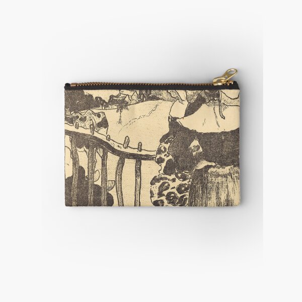 Item preview, Breton Women at a Fence – Paul Gauguin Post-Impressionist Painting of Rural Brittany Life (1886) designed and sold by Art Outlaws.