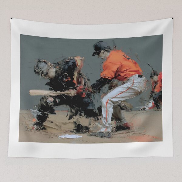 Item preview, Baseball Action at Home Plate designed and sold by lautir.