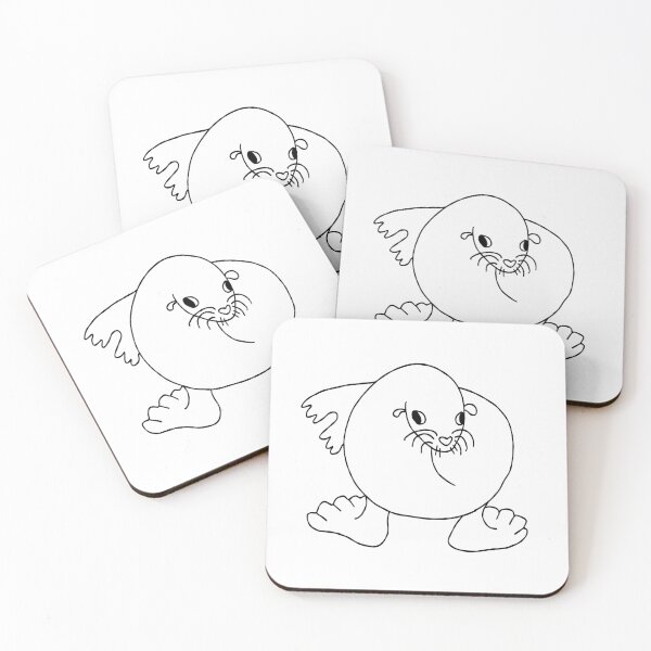 Item preview, Sea lion brainrot meme seal designed and sold by Leila & the stars.