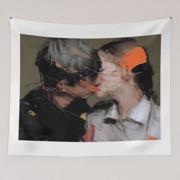 Item preview, Dynamic Abstract Kiss designed and sold by lautir.