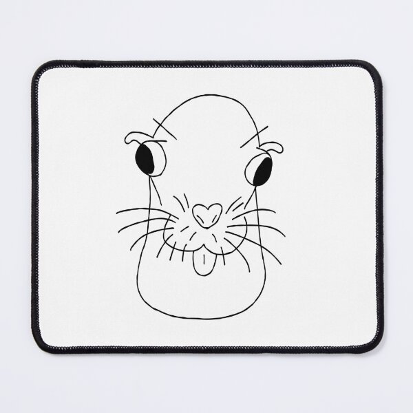 Item preview, Sea lion brainrot meme seal designed and sold by Leila & the stars.