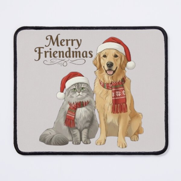 Item preview, MERRY FRIENDMAS DUO designed and sold by Zagalo Art.