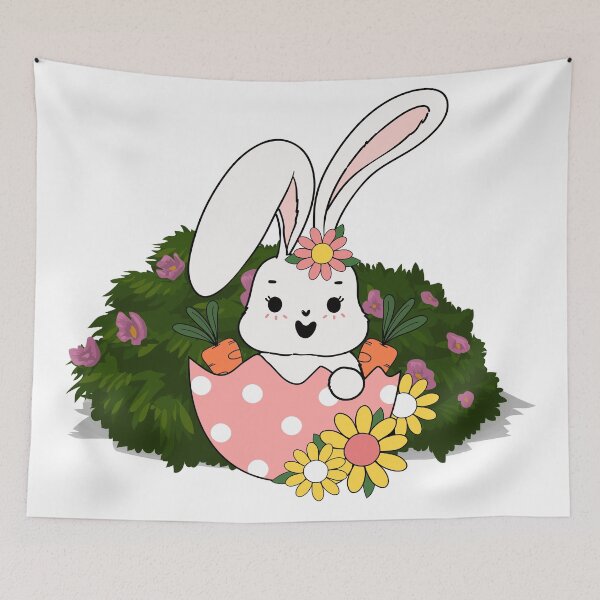 Item preview,  "A Bunny’s Blossom Breakout" designed and sold by MayaMaliStudio.