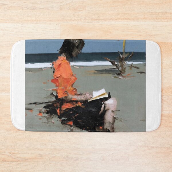 Item preview, Woman Reading on a Beach designed and sold by lautir.