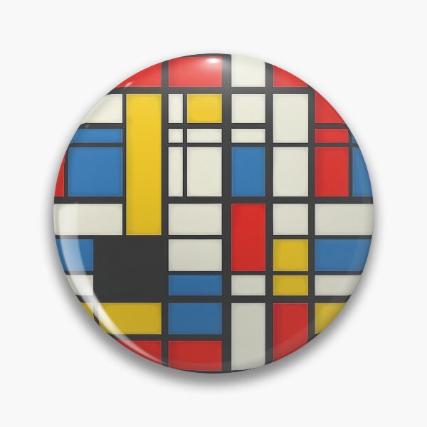 Aperçu de l'œuvre Motif Mondrian I créée et vendue par ca-fe.