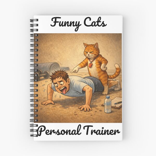 Item preview, Ginger Cat - Personal Trainer Edition designed and sold by CzipipitoStudio.