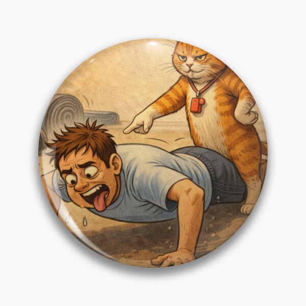 Item preview, Ginger Cat - Personal Trainer Edition designed and sold by CzipipitoStudio.