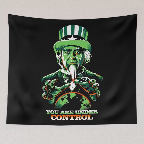 Item preview, Under Control Uncle Sam Parody designed and sold by MOFAPPAREL.