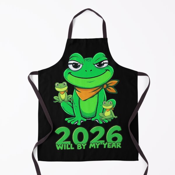 Item preview, Confident Frog – 2026 Will Be My Year Positive Vibes designed and sold by Majnon8bp.