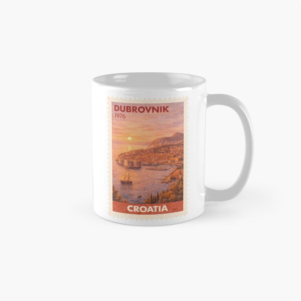 Item preview, Dubrovnik Vintage Stamp designed and sold by Wanderstamp.
