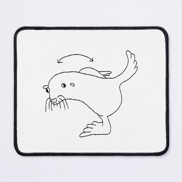 Item preview, Dancing Sea lion brainrot meme seal designed and sold by Leila & the stars.
