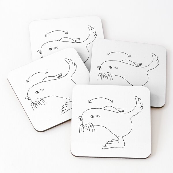 Item preview, Dancing Sea lion brainrot meme seal designed and sold by Leila & the stars.