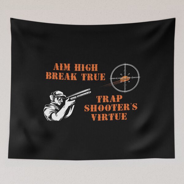 Item preview, Trap Shooting Aim Hight Break True Trap Shooter designed and sold by arzateiosumn.