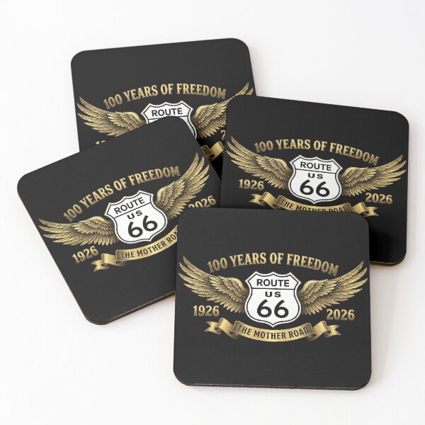 Item preview, Route 66 100 Years of Freedom - Gold Wings & Ribbon designed and sold by G350.