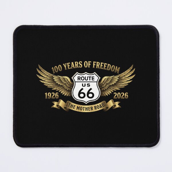 Item preview, Route 66 100 Years of Freedom - Gold Wings & Ribbon designed and sold by G350.