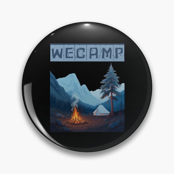 Item preview, We Camp  designed and sold by MrDomStore.