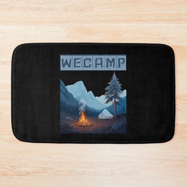 Item preview, We Camp  designed and sold by MrDomStore.