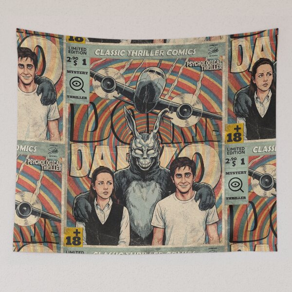 Item preview, Donnie Darko Vintage Comic Cover Art designed and sold by Back2Collage.