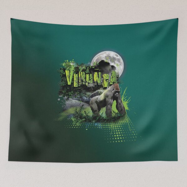 Item preview, Virunga National Park Gorilla Forest designed and sold by Wild Style.