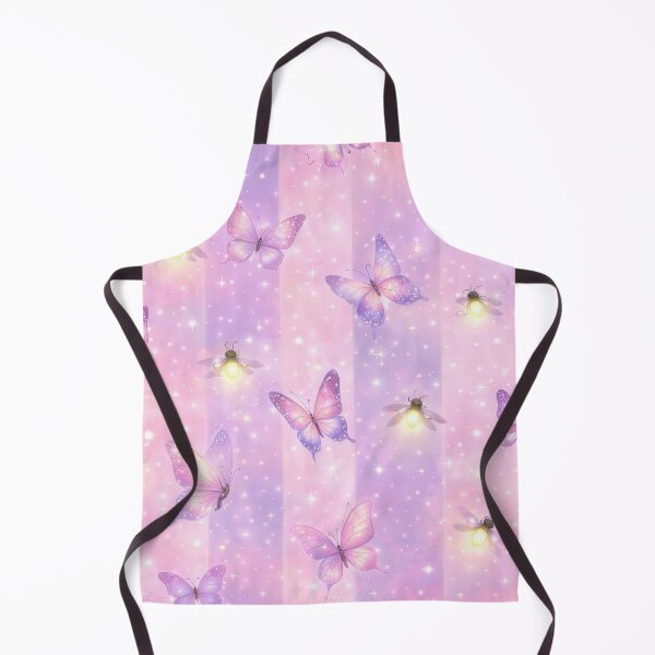 Item preview, Magical watercolor butterfly and firefly fantasy pattern designed and sold by juthamas8426.