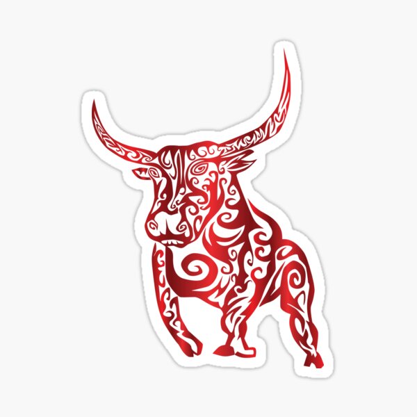 "RED BULL " Sticker for Sale by johnnyssandart Redbubble