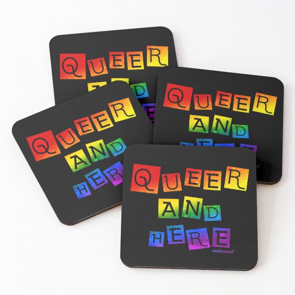 Item preview, Queer And Here - Queer Design designed and sold by outandworn.