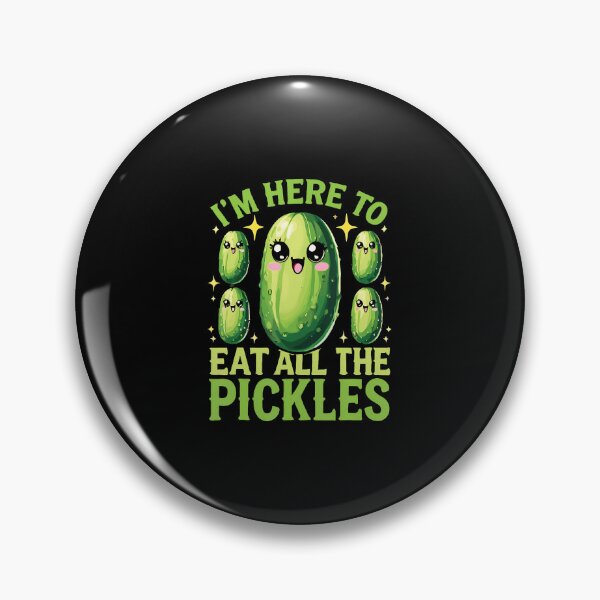 Item preview, I'M Here To Eat All The Pickles designed and sold by arzateiosumn.