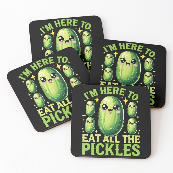 Item preview, I'M Here To Eat All The Pickles designed and sold by arzateiosumn.