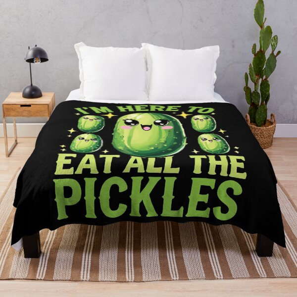 Item preview, I'M Here To Eat All The Pickles designed and sold by arzateiosumn.