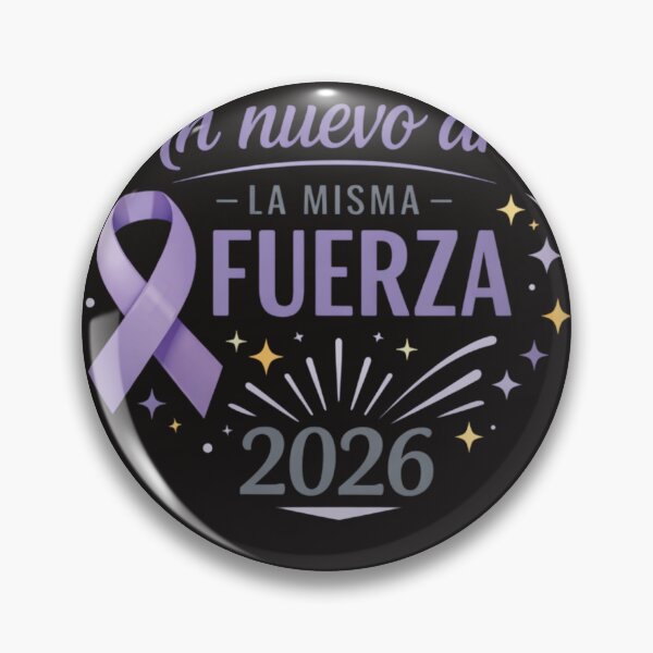 Item preview, Un nuevo año, la misma fuerza – Cancer Awareness 2026-Un año nuevo lleno de fuerza y esperanza designed and sold by Hicham4.