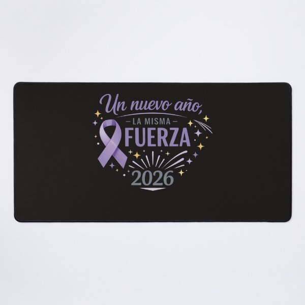 Item preview, Un nuevo año, la misma fuerza – Cancer Awareness 2026-Un año nuevo lleno de fuerza y esperanza designed and sold by Hicham4.