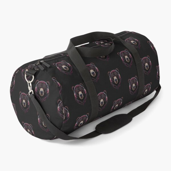 Item preview, Bear Headphones Illustration | Chill Bass Bear Head Vector Art | Dark Music Streetwear Design designed and sold by ColorSplash123.