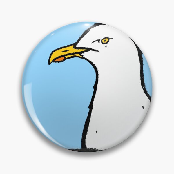 Item preview, Seagull – Bold Pop Art - Bird art Illustration by GW-ART designed and sold by GWARTGB.
