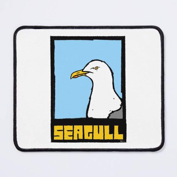 Item preview, Seagull – Bold Pop Art - Bird art Illustration by GW-ART designed and sold by GWARTGB.